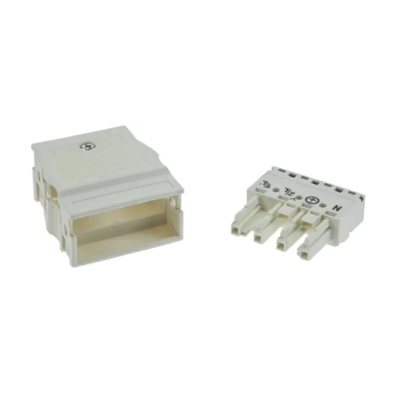 WAGO 770 Series Snap-in Distribution Block Female Cage Clamp 4-Pole 25A 8-Way 770-124