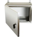 RS PRO 316 Stainless Steel Wall Box IP69K, Lockable, 600 mm x 400 mm x 200 mm IP69K
