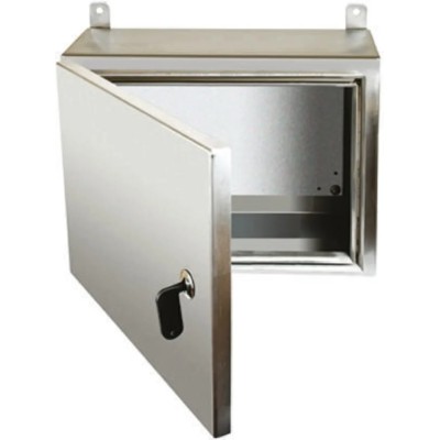 RS PRO 316 Stainless Steel Wall Box IP69K, Lockable, 600 mm x 400 mm x 200 mm IP69K