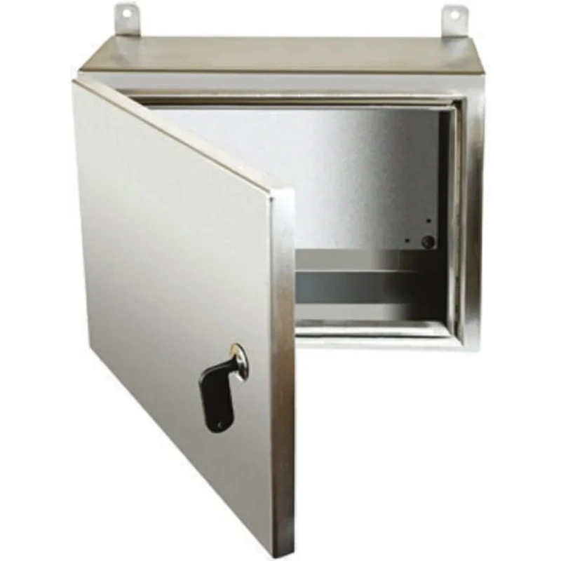 RS PRO 316 Stainless Steel Wall Box IP69K, Lockable, 600 mm x 400 mm x 200 mm IP69K