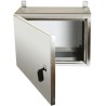 RS PRO 316 Stainless Steel Wall Box IP69K, Lockable, 600 mm x 400 mm x 200 mm IP69K