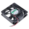 Sunon ME Series 12V DC Axial Fan, 56.1 m³/h Air Flow, 1.14 W Power Consumption, 95 mA Current, 80x80x20 ME80201V2-000U-A99