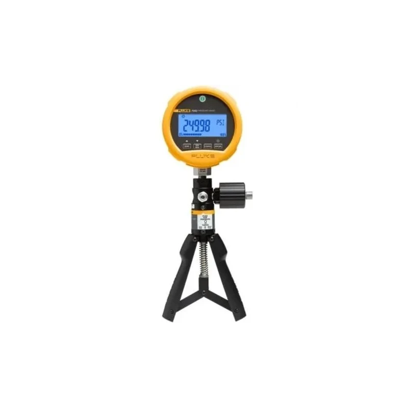 Fluke G 1/4 RS232 Pressure Gauge 114 mm Dial Size 690 bar Maximum Pressure Accuracy ±0.05% 