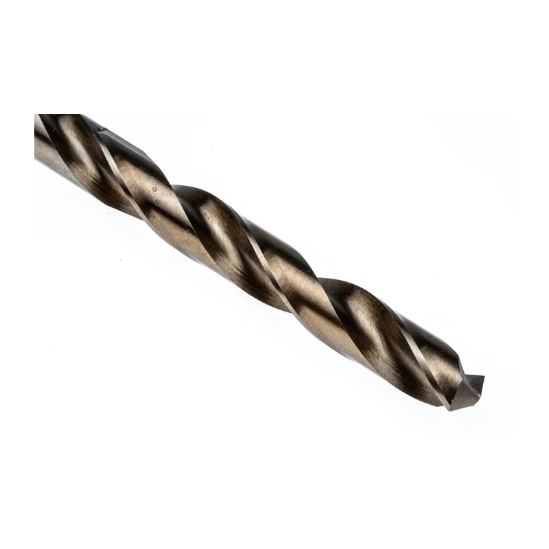 Bosch 10-Piece Twist Drill Bit Set for Metal, 1 mm to 10 mm, HSS-Co 2607019925