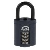 Squire Combination Padlock Die Cast Alloy Lock Weatherproof 6 mm Shackle Diameter 4 mm Width CP40