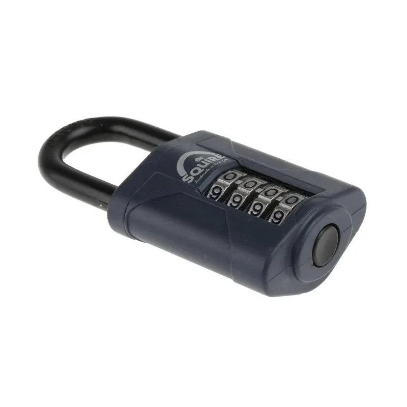Squire Combination Padlock Die Cast Alloy Lock Weatherproof 6 mm Shackle Diameter 4 mm Width CP40