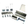 Bott Zinc Plated Wall Panel Tool Holder Kit 14031414, 40 Piece Hook Kit, Steel Construction, United Kingdom
