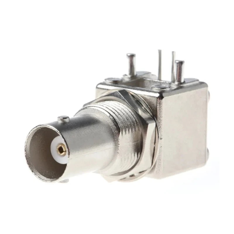 Molex 73148 Series Miniature 50Ω Coaxial Connector PCB Female BNC, Right Angle Body, Through Hole Mount 73171-4360