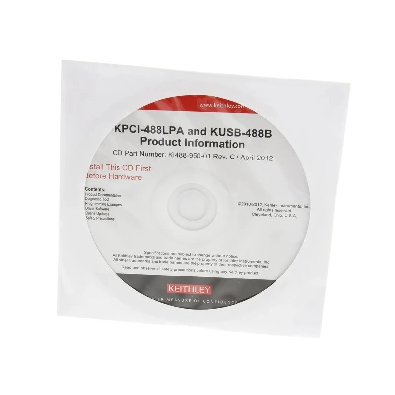 Keithley Multimeter USB/GPIB Interface Card for Use with GPIB Controller KPCI-488LPA