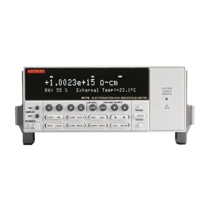 Keithley 6517B/E Bench Multimeter Digital Resistance Measurement 10Ω Resolution 200V DC 5.4kg 369x214x90mm 6517B/E