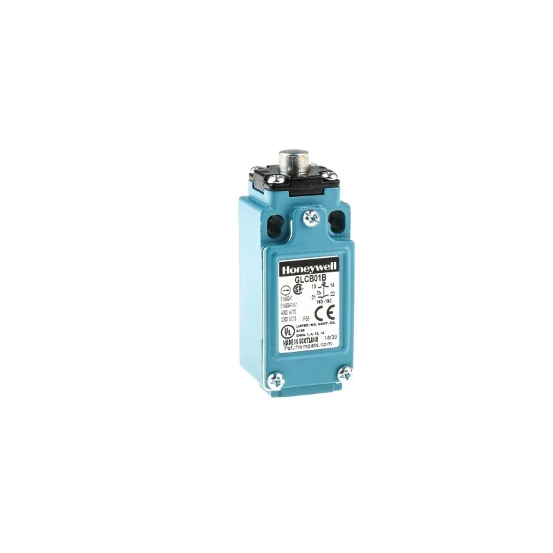 Honeywell Technologies GLC Series Plunger Limit Switch, 1 NC/1 NO Contact, IP66, Die Cast Zinc Housing, 240V AC, 6A 