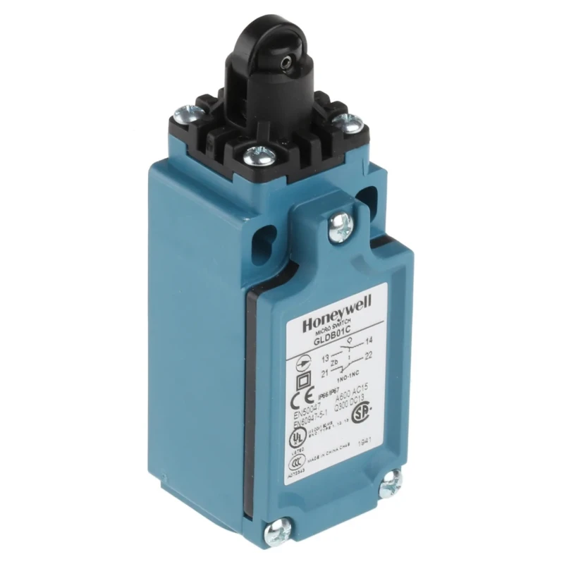 Honeywell Technologies GLD Series Roller Plunger Limit Switch, 1 NC/1 NO, IP66, Fibreglass Reinforced Thermoplastic IP66