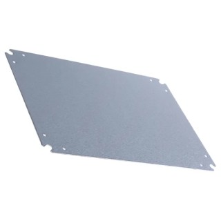 RS PRO Steel Mounting Plate Terminal Box 1.5mm Thickness 1.5mm Width 348mm Length for 400 x 300 Enclosure 758-7175