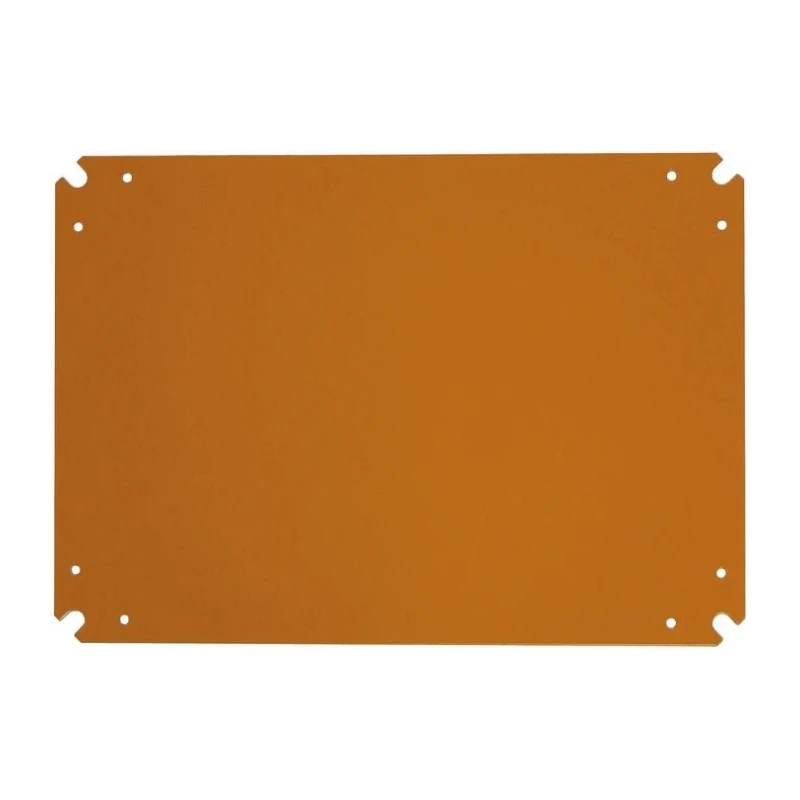 RS PRO Steel Mounting Plate 1.5mm Thickness 1.5mm Width 348mm Length for Use with 400 x 600 Enclosure 758-7197