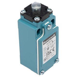 Honeywell Technologies GLC Series Plunger Limit Switch, SPDT, IP66, Die Cast Zinc Epoxy Coated Housing, 240V AC, 6A GLCB07B