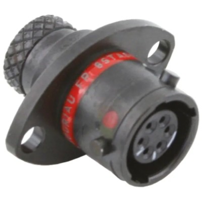 Souriau Sunbank by Eaton Circular Connector 6 Contacts Panel Mount Socket Female IP67 