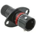 Souriau Sunbank by Eaton Circular Connector 3 Contacts Panel Mount Socket Male IP67 1000V 7.5A Aluminium Housing 8STA00898PN