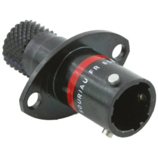 Souriau Sunbank by Eaton Circular Connector 3 Contacts Panel Mount Socket Male IP67 1000V 7.5A Aluminium Housing 8STA00898PN