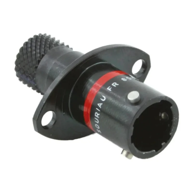 Souriau Sunbank by Eaton Circular Connector 3 Contacts Panel Mount Socket Male IP67 1000V 7.5A Aluminium Housing 8STA00898PN