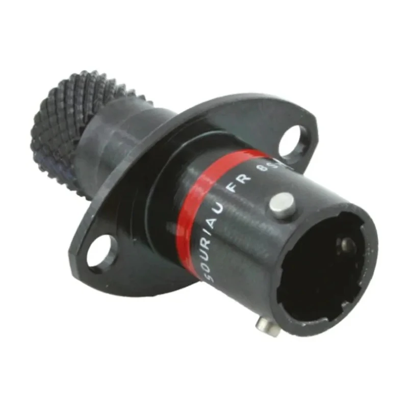 Souriau Sunbank by Eaton Circular Connector, 6 Contacts, Panel Mount, Standard Size, Socket, Male, IP67, 8STA00835PN