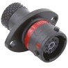 Souriau Sunbank by Eaton Circular Connector, 9 Contacts, Panel Mount, Standard Size, Socket, Female, , 1300V, 3A, Nylon IP67
