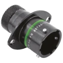 Souriau Sunbank by Eaton Circular Connector 10 Contacts Panel Mount Socket Male IP67 1000V 7.5A 8STA01298PD