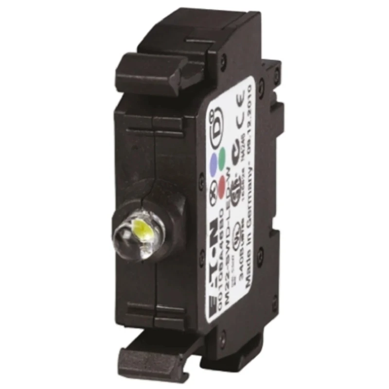 Eaton RMQ Titan M22 Series Contact Block 30V LED White Light 115966 M22-SWD-LED-W