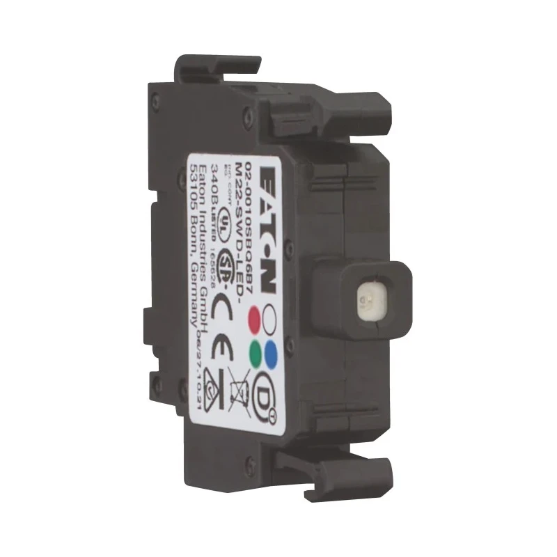 Eaton RMQ Titan M22 Series Contact Block 30V LED White Light 115966 M22-SWD-LED-W