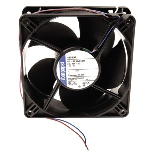 ebm-papst 4400 Series Axial Fan 48V DC 3.2W 66mA Max IP54 119x119x38 mm 