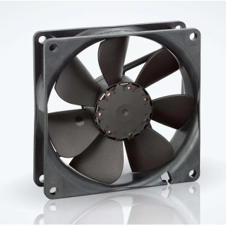 ebm-papst 3400 N Series Sleeve Bearing DC Axial Fan 12V dc 1.1W 61 m³/h 1950 rpm IP20 92x92x25 mm 