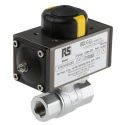 RS PRO Ball Type Pneumatic Actuated Valve, 40 bar, BSP Female 3/8 in 760-5573