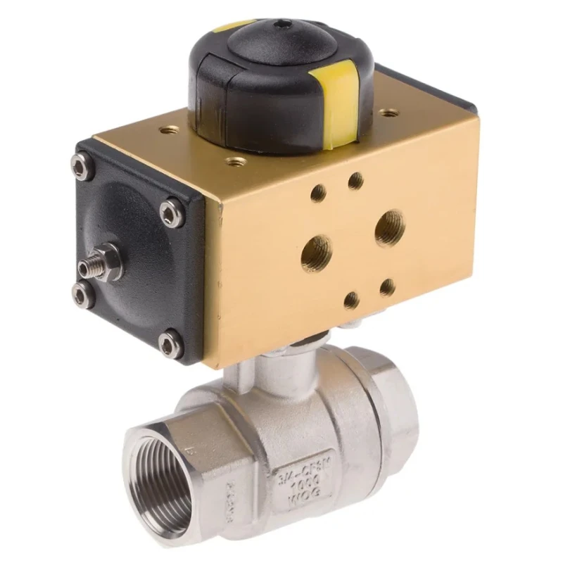 RS PRO Ball type Pneumatic Actuated Valve 3/4 in BSP Female Threaded 1000 psi 760-5630
