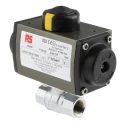RS PRO Ball Type Pneumatic Actuated Valve 40 bar BSP Female 1/2 in 760-5602