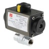 RS PRO Ball Type Pneumatic Actuated Valve 40 bar BSP Female 1/2 in 760-5602
