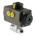 RS PRO Ball Type Pneumatic Actuated Valve 40 bar BSP Female 1/2 in 760-5602