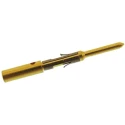 LEMO Male Crimp Circular Connector Contact 0.9 mm 10A 1.95kV Brass Gold Plated FGN.0M.560.05C
