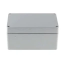 RS PRO Grey Grey Lid Die Cast Aluminium Enclosure IP66 81 mm x 160 mm x 100 mm 760-8989