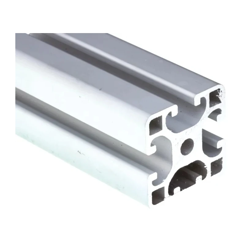 RS PRO Silver Aluminium Strut Profile 40 x 40 mm 8 mm Groove 2 m Length 761-3344