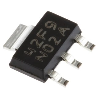 Texas Instruments Voltage Regulator -40V SOT-223 4-Pin Surface Mount Negative Polarity 1.6mA Quiescent Current LM337IMP/NOPB