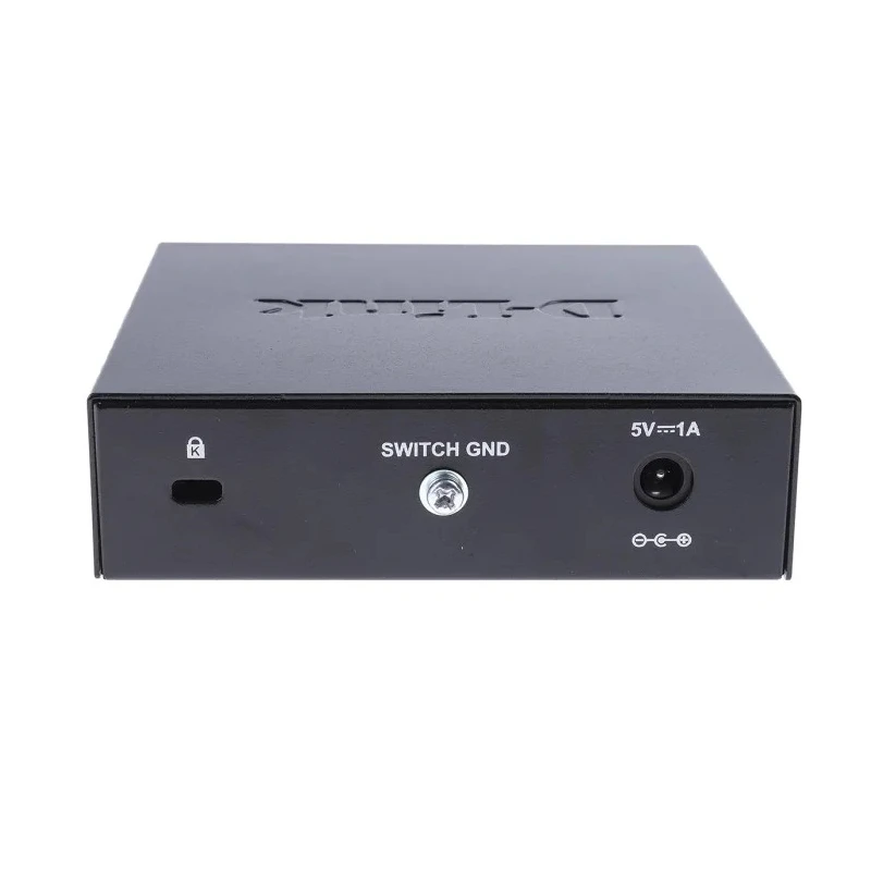 D-Link 5-Port Gigabit Unmanaged Desktop Network Switch 10/100/1000Mbps with Green Ethernet Technology DGS-105/B