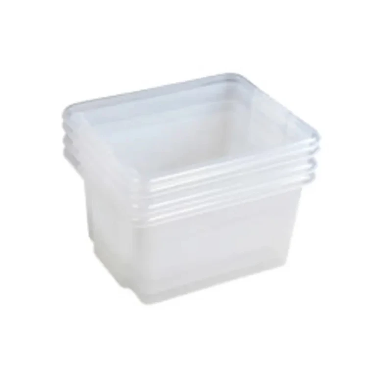 RS PRO Transparent Polypropylene Copolymer Storage Container 245 mm x 325 mm x 430 mm 760-4198