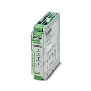 Phoenix Contact QUINT-PS/12DC/24DC/5 DC/DC Converter 24V DC 5A 18V-29.5V Output Adjustable 120W DIN Rail Mount 2320131