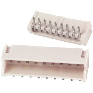JST ZH Series Right Angle Through Hole PCB Header 9 Contact 1.5 mm Pitch 1 Row Shrouded S9B-ZR (LF)(SN)