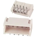 JST ZH Series Right Angle Through Hole PCB Header 5 Contact 1.5 mm Pitch 1 Row Shrouded S5B-ZR (LF)(SN)
