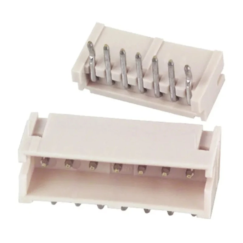 JST ZH Series Right Angle Through Hole Shrouded PCB Header 7 Contacts 1.5 mm Pitch S7B-ZR (LF)(SN)