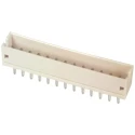 JST ZH Series Top Entry Through Hole PCB Header, 13 Contacts, 1.5 mm Pitch, Shrouded B13B-ZR (LF)(SN)
