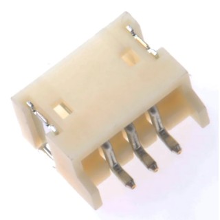 JST ZH Series Right Angle Surface PCB Header 3 Contact 1.5 mm Pitch 1 Row Shrouded S3B-ZR-SM4A-TF (LF)(SN)
