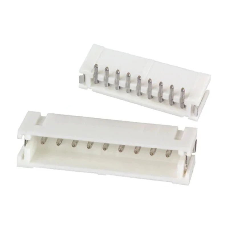 JST ZH Series Top Entry Surface PCB Header 9 Contacts 1.5 mm Pitch 1 Row Shrouded B9B-ZR-SM4 TF (LF) (SN)