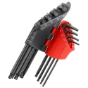 Facom 8-Piece Torx Key Set L Shape Long Arm Carbon Silicon Steel Phosphate Finish 89S.JP8APF