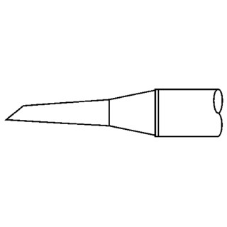 Metcal Soldering Iron Tip SCP-DRH15 1.5 mm Hoof Shape 16.5 mm Length for MFR-H1-SC2